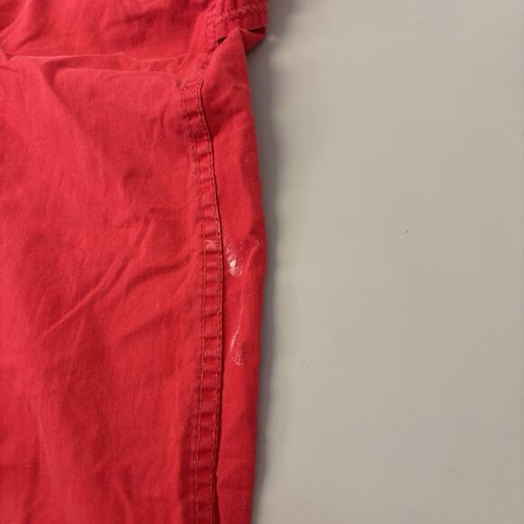 Vintage 1970’s Big Smith Painters Pants Jeans Red 28x30 USA Womens Union Made - Picture 13 of 13